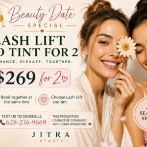 LASH LIFT AND TINT FOR 2